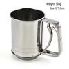 Bingyue Stainless Steel Double-Layer Handheld Flour Sifter