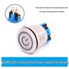 LED Ring Metal Push Button Switch: 12mm, 16mm, 19mm, 22mm - Momentary & Latching Options