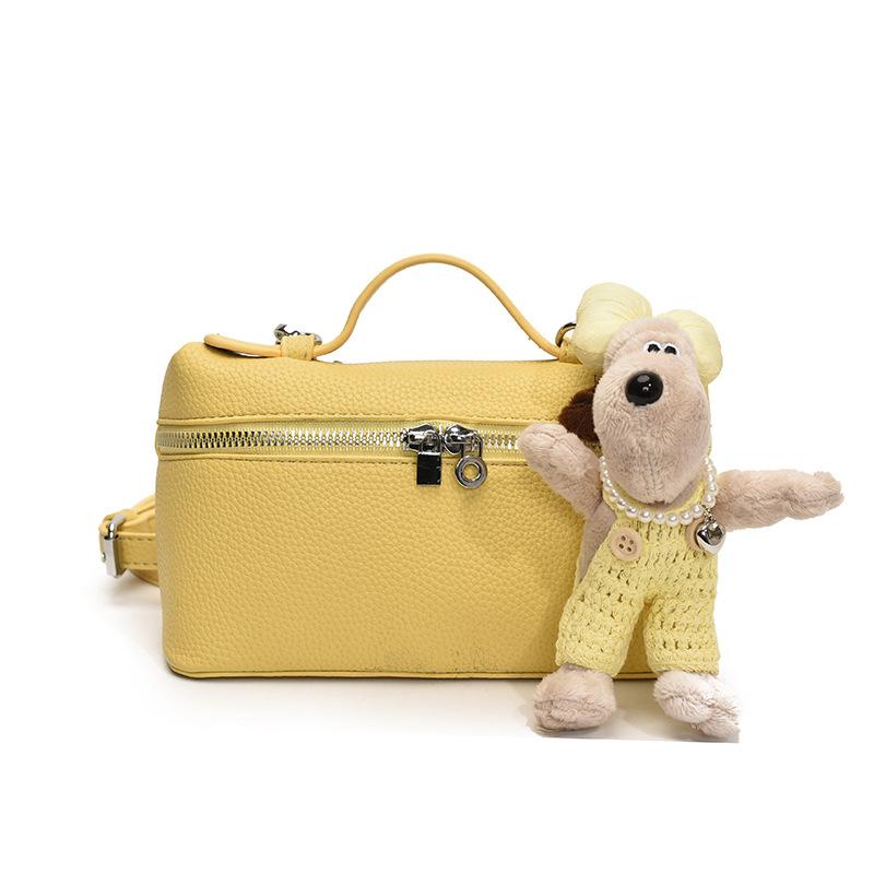 New product wholesale high-quality lychee pattern portable change bag women's versatile commuting fashion small fresh Korean messenger bag