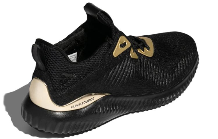 adidas Alphabounce 1 'Black Gold Metallic' FZ2196
