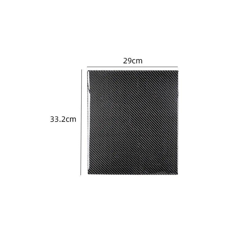 Car Armrest Box Anti-Kick Pad Decals For Toyota Tundra 2014-2018 Accessories Auto Rear Seat Kick Cover Sticker Trim