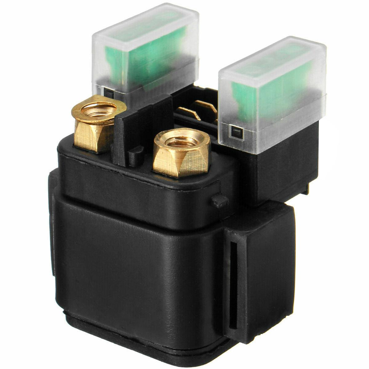 

Реле соленоида стартера для Kawasaki Suzuki Yamaha 12 В, профессиональное реле стартера двигателя, прочное реле соленоида стартера мотоцикла чёрный