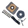 17PCS Set Robot Vacuum Cleaner Brush Kit Vacuum Cleaner Replacement Filter Brush Set for X10 PRO