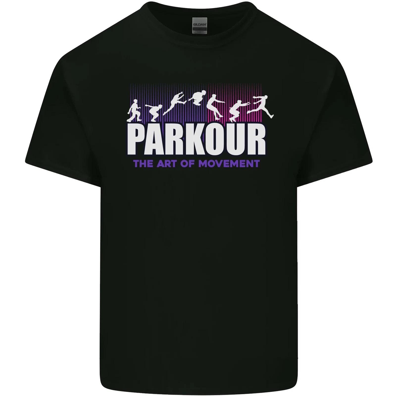 Parkour Free Running the Art of Movement Kids T-Shirt Childrens S