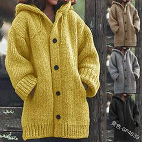 Women's Loose Woolen Dress - European & American Style Bestseller, New Arrival