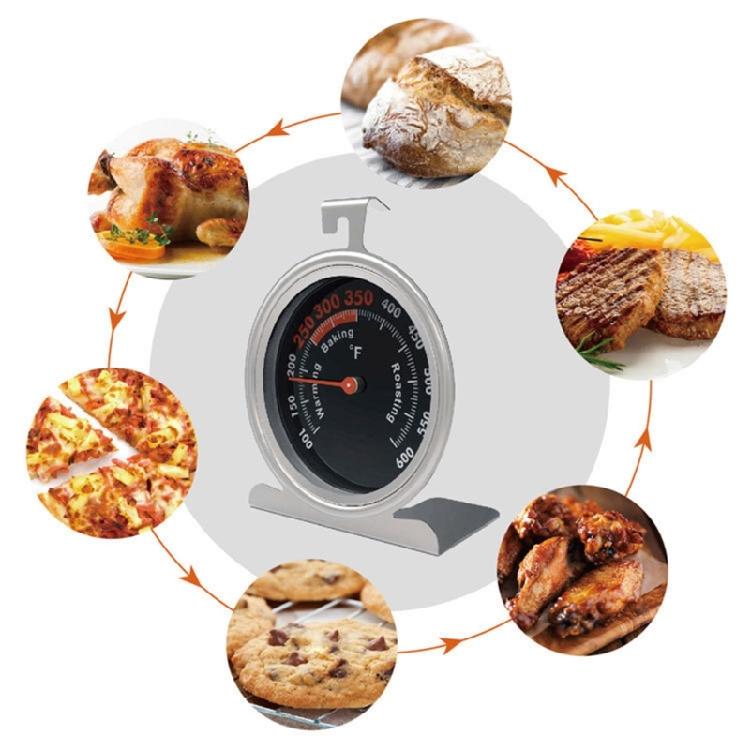 Ofenthermometer für Kochliebhaber mit klarer Temperaturanzeige und hoher Hitzebeständigkeit