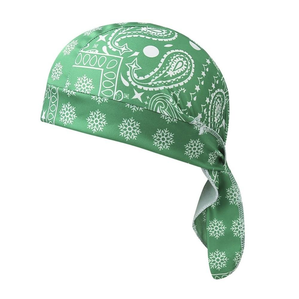 Quick Dry Bandana Headscarf Paisley Print Cycling Head Wrap Fashion Accessory Pirate Hat Unisex