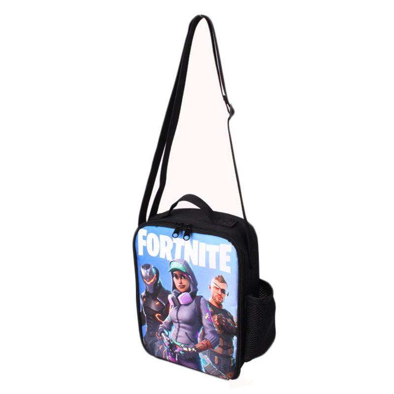 Student School Battle Bag Girls Boys Snack Bags Lunch Kids Box