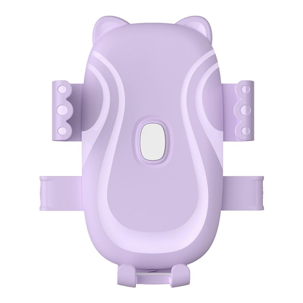 

Adjustable Electric Bike Phone Bracket 360° Rotatable Scooter Phone Clip Motorcycle Handle-Purple