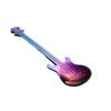 Qianxing 304 Stainless Steel Guitar Shape Coffee Spoon Set