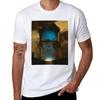 T-shirt Base Manica Corta Taglia Grande Untitled di Zdzisław Beksiński