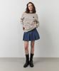 City Breeze Pleated Denim Mini Skirt_Indigo