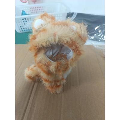 For Labubu 17cm Cute Cat Doll Clothes Plush Hairy Hamidie V1 Series Standing Figure Pendant Accessory Doll Accessories