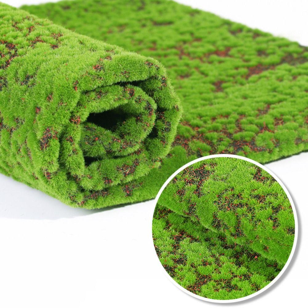 Eternal Life Artificial Moss Carpet Durable Simulation Moss Sheet  Home Decoraion