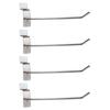 A84E-100 X Slatwall Single Hook Pin Shop Display Fitting Prong Hanger 150Mm