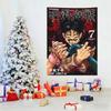 Jujutsu Kaisen  Tapestry, Choso Kamo Manga Cover Wall Hanging, Flat Print Anime Poster For Bedroom Otaku Room Decor