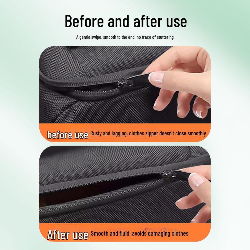 Ceketler ve Bagajlar için Evrensel Fermuar Yağlayıcı - Sıkışma Onarımı ve Bakımı için Özel Balmumu