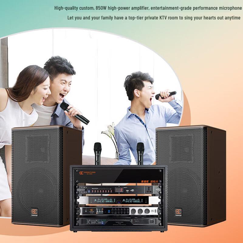 Songchuan SP101 Home KTV Professional Audio System CN Plug (adapter Included)