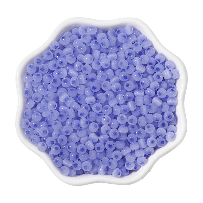 4mm kocie oko jadeitowe szkło lodowe koraliki ryżowe koraliki luźne diy ręcznie robione bransoletka naszyjnik akcesoria