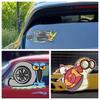 NEW Classic Design Funny PSSHH Snail Turbo Stickers Vinyl Motorcross CarDecal Reflec Racing Stickers Decorate Creativ