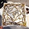 Fashion Square Fashion Foreign Style Small Silk Scarf Women'S Headband Decorative Scarf Dual-Purpose Small Square Scarf New Scarf