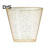 Food Grade 10Pcs 270ML Disposable Plastic Dessert Cup Decorative Creative Glitter Surface Water Cup Party Supplies