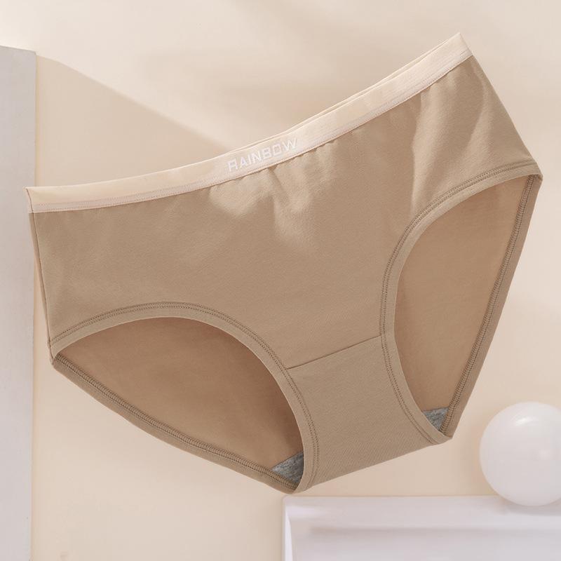 

Жіночі трусики No Trace Large Size Underwear Середня талія Graphite Antibacterial Triangle Panty XL хакі