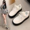 2025 Spring Autumn Comfortable Large-size Walking Shoes for Women Fashion New Round Toe Breathable Sexy Non-slip Casual Sneakers