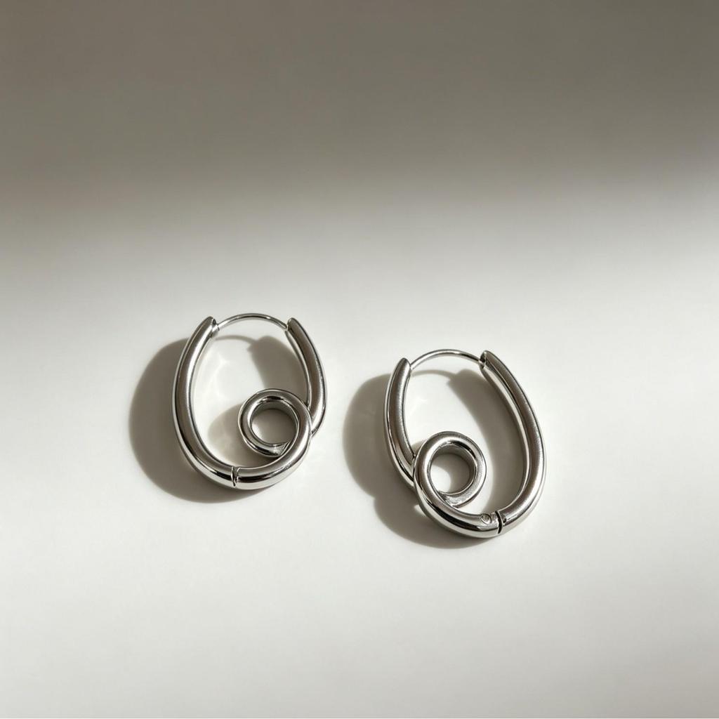 Valentine's Day 18K Gold Plated Elegant Earrings for Women - Light Luxury Fashionable Ear Studs