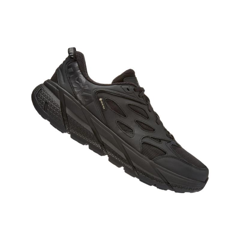 HOKA ONE ONE Clifton L Gore Tex Black All Gender Sneakers 1129972-BBLC