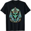 Alien Pharaoh Egypt Egyptian Science Fiction Pyramids T-Shirt(1)
