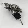 Turtle Wine Pourer Metal Decanter Spout with Drip-Free Design Elegant Bar Accessory for Red White Liquor
