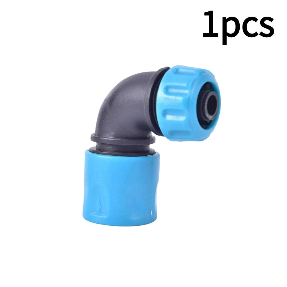 1/2/3/4/5 Stück 1/2" Gartenwasseranschluss Wasserhahnanschluss Winkelstück Kunststoffrohrfittings Bewässerungsschlauch Schnellverbindungsadapter