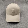 Large head circumference large size hat men's and women's soft top letter baseball cap four seasons men's cap R word