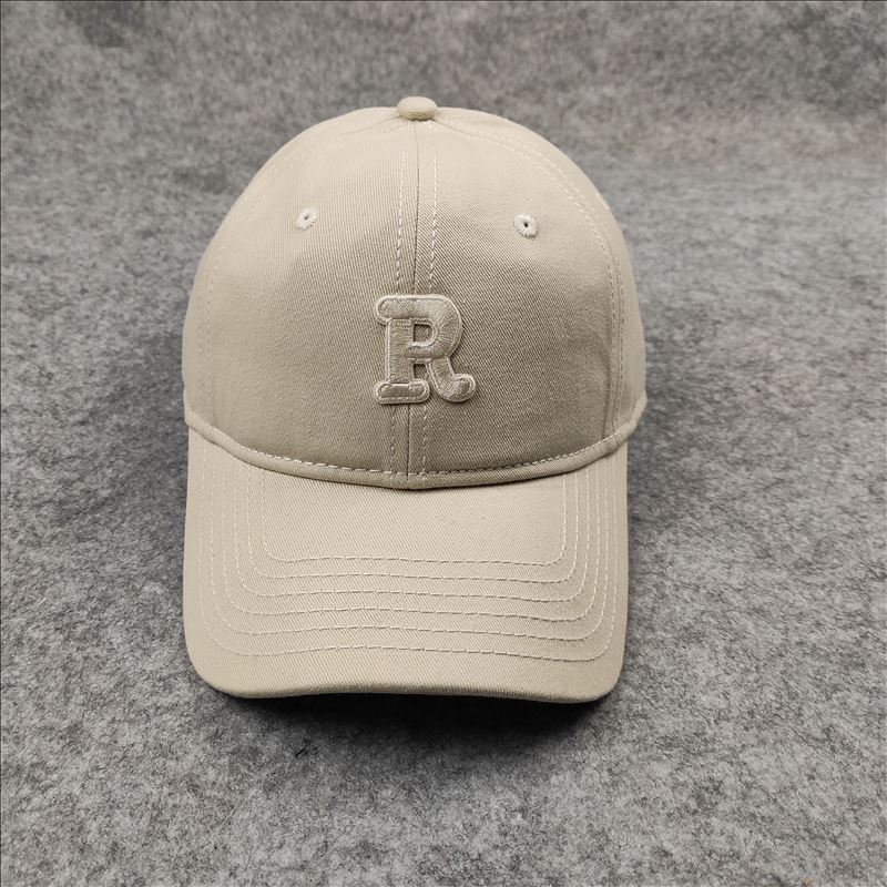 Large head circumference large size hat men's and women's soft top letter baseball cap four seasons men's cap R word