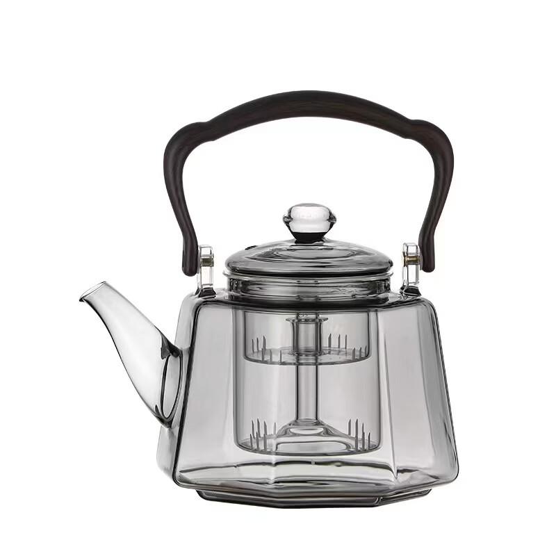 Hanyou Japanese Style Octagonal Glass Kettle