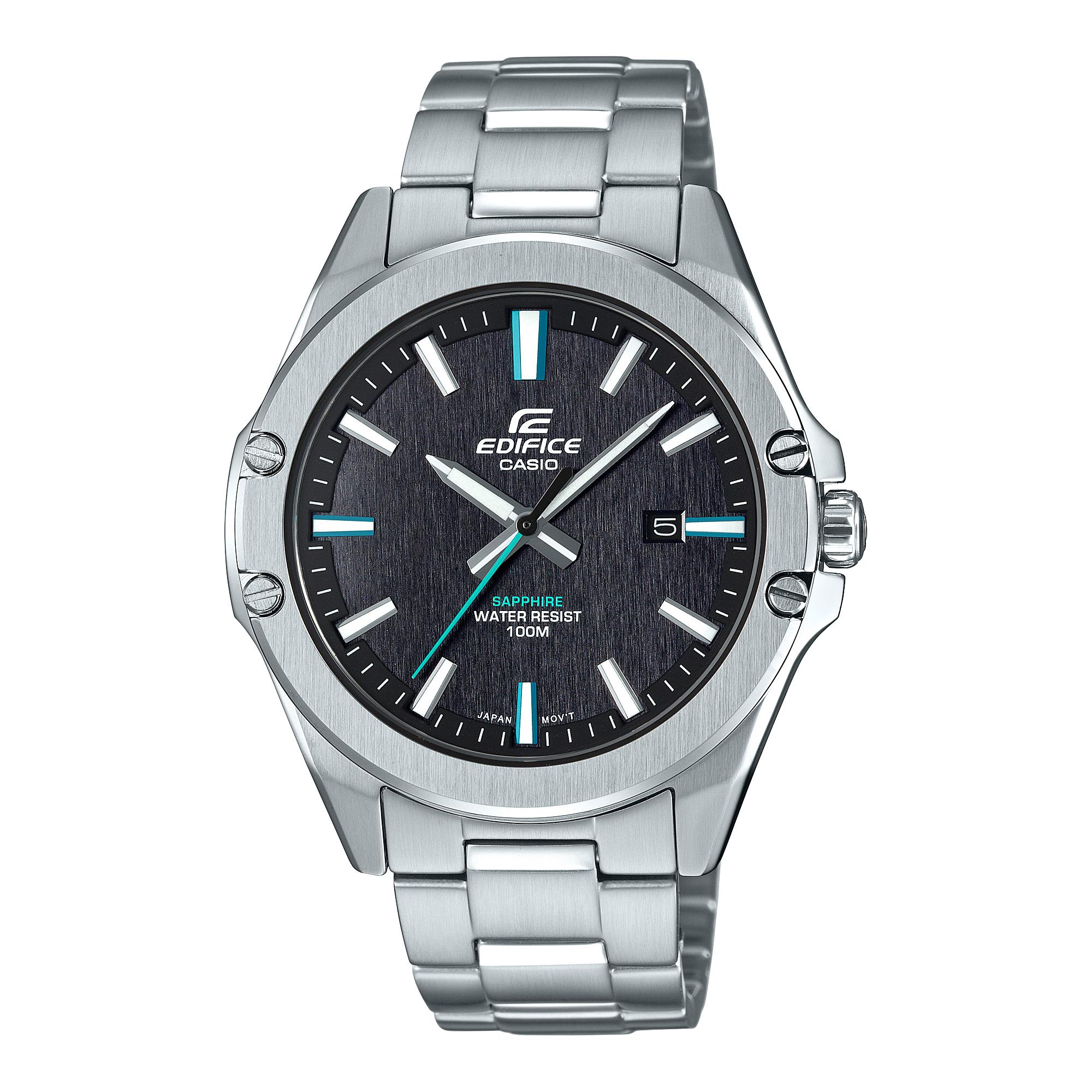 Casio Edifice Men s Analog Quartz Watch EFR-S107YD-1AV чёрный