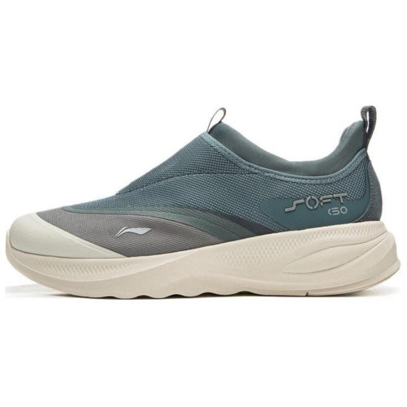 Li-Ning SOFT G02 Men s Low-top Casual Shoes Blue Grey AGLV005-11 42