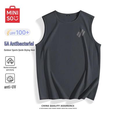 Men's Quick-Dry Sunscreen Antibacterial Sports Tank Top