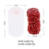 DIY Rose Ball Ball Shape Candle Wax Mold Silicone Mold 3D Aroma Candle For Craft Enthusiasts Aromatherapy Gift Giving