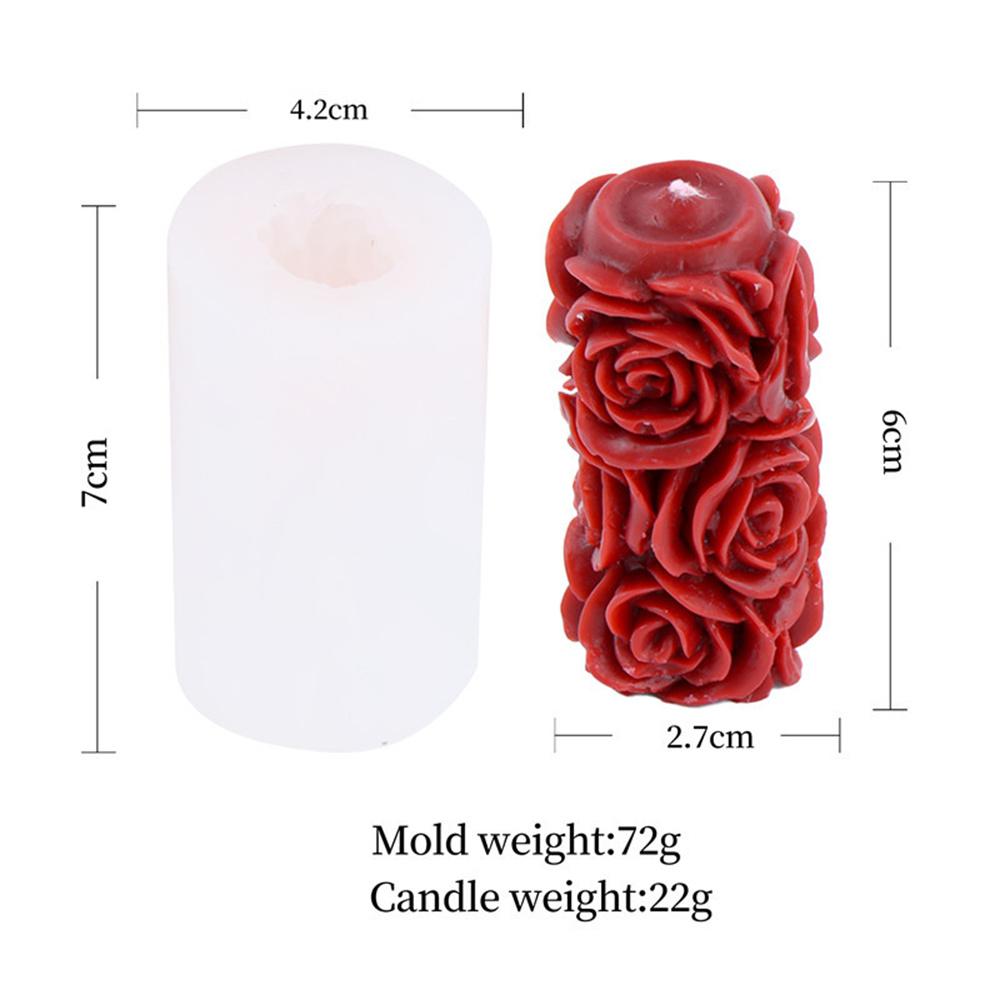 

DIY Rose Ball Ball Shape Candle Wax Mold Silicone Mold 3D Aroma Candle For Craft Enthusiasts Aromatherapy Gift Giving