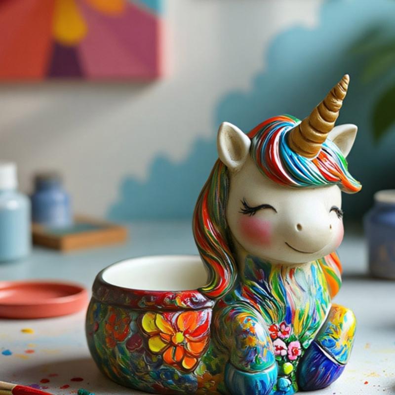 Flexible Silicone Animal Planter Mold Crafting Resin Jewelry Candle Holder Easy Demold Design Candle Cup Silicone Mold