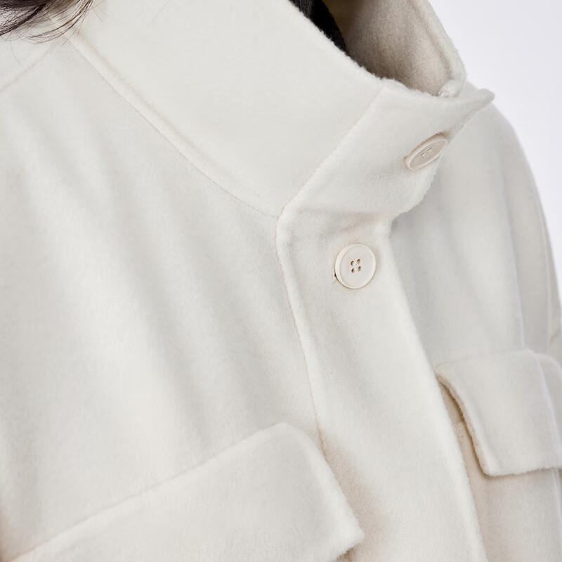 JNBY Women's 22 Winter Loose Fit Wool Blend Jacket