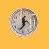 Silent Kung Fu Personality Wall Clock – Round Home Decor