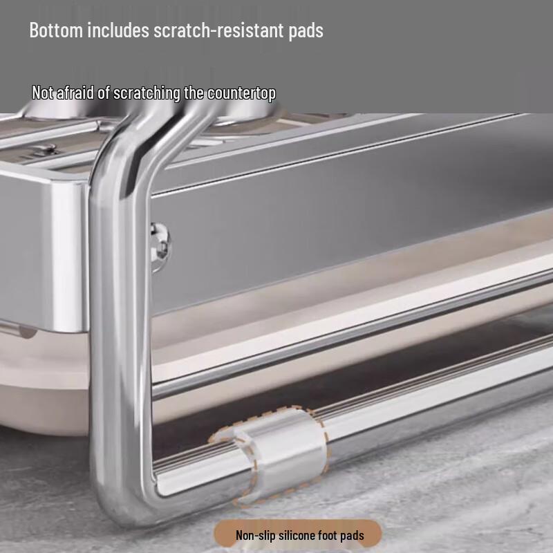 Yingbai Double-Layer Aluminum Dish Drying Rack