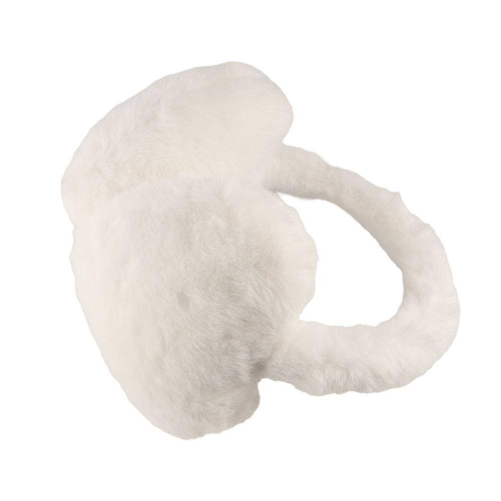 Thicken Winter Earflap Windproof Women Ear Cover Soft Love Heart Plush Earmuffs Men