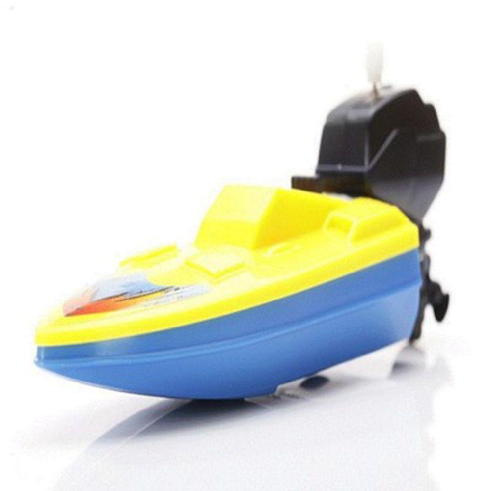Plastic Classic Gift Ship Boat Clockwork Toy Wind Up Toy Bath Toy
