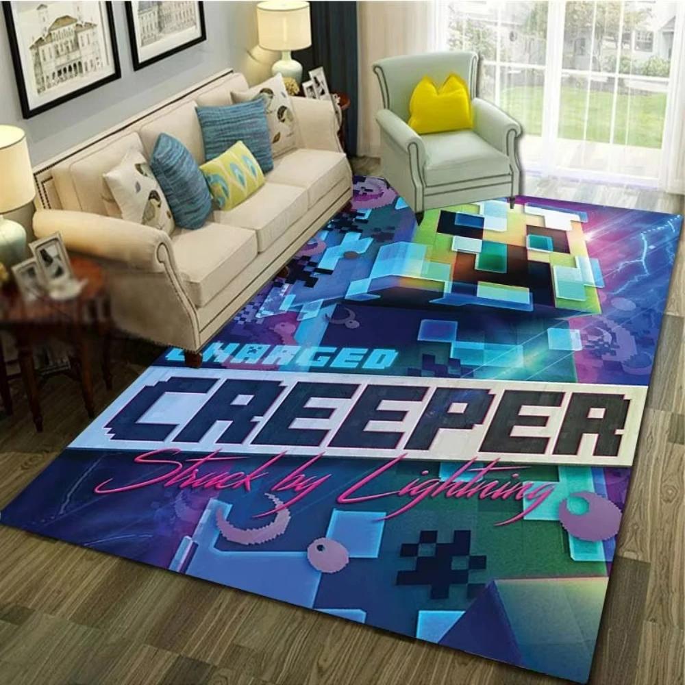 Cartoon Game Characters Carpet  for Living Room Modern Decor Bedroom Non-Slip Soft Rug Kitchen Floor Mat Entrance Doormat