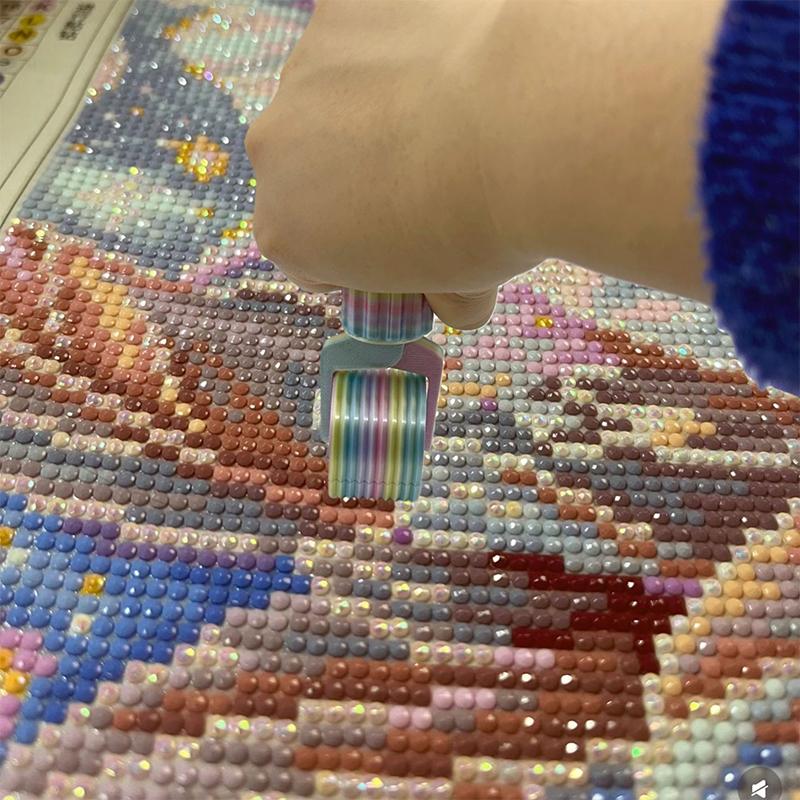 1 Pcs Detachable Diamond Painting Roller Diy Diamond Art Roller Beads Corrected & Fixing Tool For Diamond Art Tool Accessories