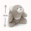 GUND Snuffle Bear Gray 6050369